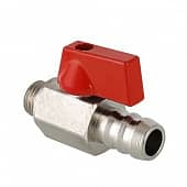 Купить Кран Valtec шаровой VT.435.N.02 редуцированный латунный дренажный со штуцером по низкой цене