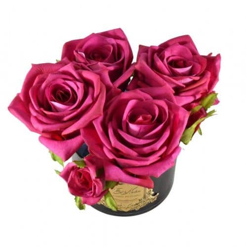 Купить Букет Cote Noire Five Rose Carmine Red из 5 роз ароматический в подарочной упаковке по низкой цене