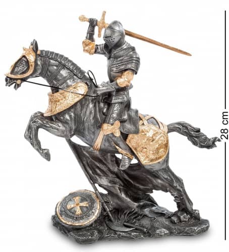 Купить Статуэтка Veronese Рыцарь на коне WS-91 по низкой цене