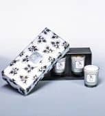 Купить Набор подарочный Serenity Jade Silver свечей ароматических 3 шт по низкой цене