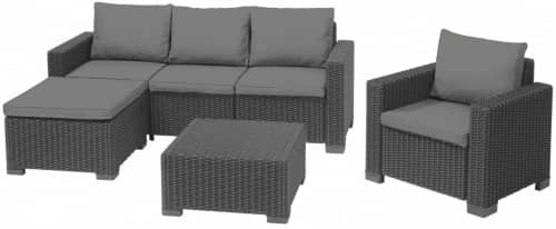 Купить Комплект мебели Allibert Moorea Set Unity для сада по низкой цене