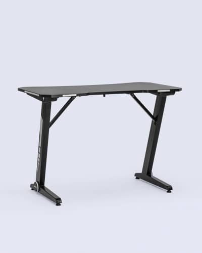 Купить Стол геймерский TopChairs Arena LED черный по низкой цене