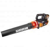 Купить Воздуходувка аккумуляторная WORX WG584E бесщеточная 40V по низкой цене