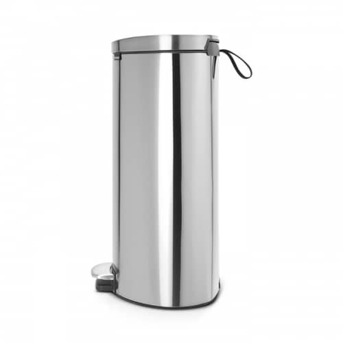 Купить Бак Brabantia FlatBack+ мусорный, стальной матовый, FPP, 40 л по низкой цене