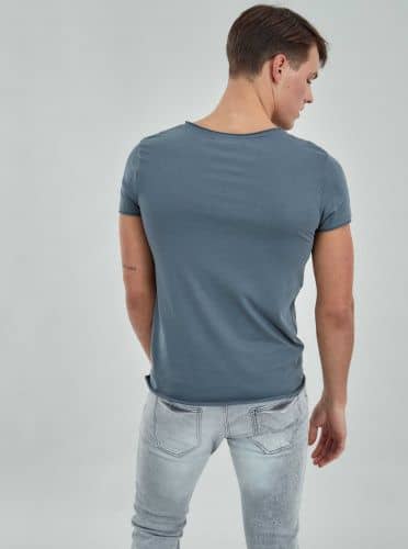 Купить Футболка Piazza ItaliaBasic серая по низкой цене