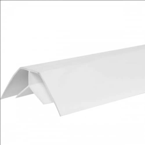 Угол ПВХ для панелей ПВХ, внутренний, 3 м, белый