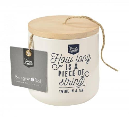 Купить Веревка Burgon & Ball Stone Garden Suppliers джутовая в декоративной банке по низкой цене