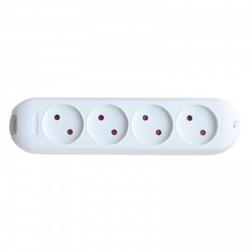Купить Колодка удлинителя 4N-SMART 4-м 5240 10А без заземл. IN HOME 4690612010458 по низкой цене