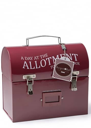 Купить Кейс металлический для инструментов Allotment Red Enamelwares Burgon & Ball по низкой цене
