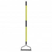 Купить Грабли прямые TRAVENA 14 зубьев фиберглассовый черенок по низкой цене