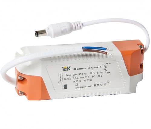Купить Драйвер IEK MG-40-600-01 E 36В по низкой цене