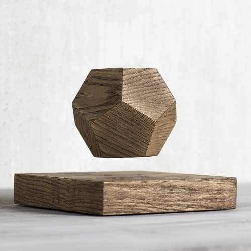 Купить Горшок Levitera левитирующий, темный по низкой цене