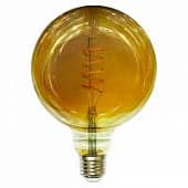 Купить Лампа Gis-Solar Ретро для интерьеров светодиодная длинный завитый диод 125x125x117 см по низкой цене