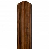 Купить Штакетник М-образный EcoSteel 180х10 см темное дерево по низкой цене