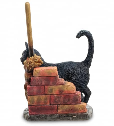 Купить Статуэтка Veronese Кот с метлой WS-841 по низкой цене