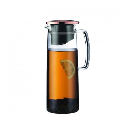 Купить Кувшин для холодного чая Bodum Biasca , 1.2л, цвет медный по низкой цене