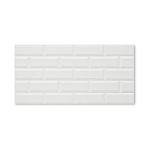 Купить Плитка настенная Миллениум кирпичик белая 30х60 см по низкой цене