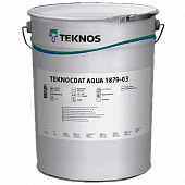 Купить Лак Teknos Teknocoat Aqua 1879-03 акрил-уретановый интерьерный полуматовый 4,5 л по низкой цене