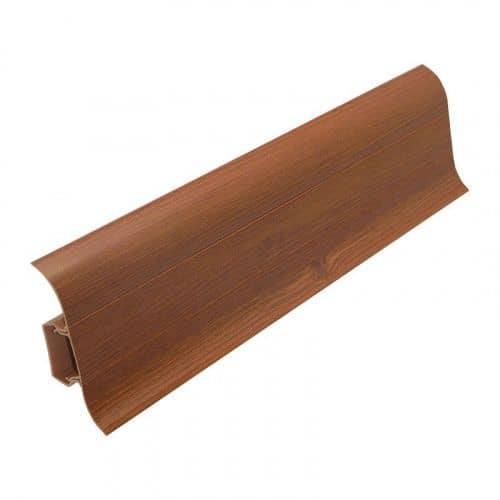 Деревянный, металлический, пластиковый напольный плинтус.