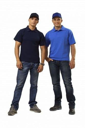 Купить Рубашка поло короткий рукав р-р 44-46 - 60-62 голубой по низкой цене