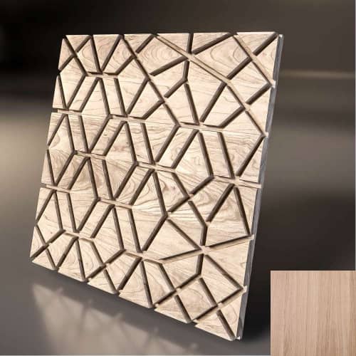 3D панель стеновая Relieffo Mosaic (Дуб) Д032Д 600х600х30 мм