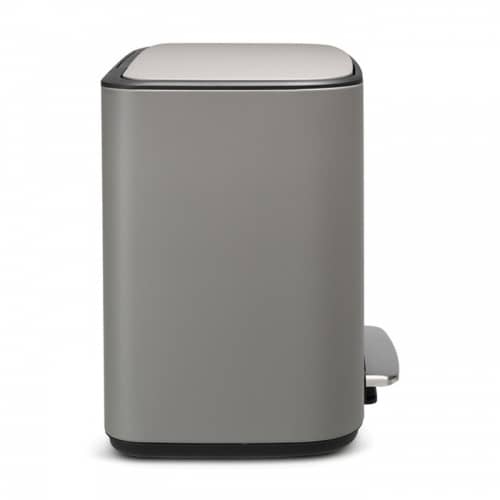 Купить Бак Brabantia Pedal Bin Bo мусорный, минерально-серый, 3х11 л по низкой цене