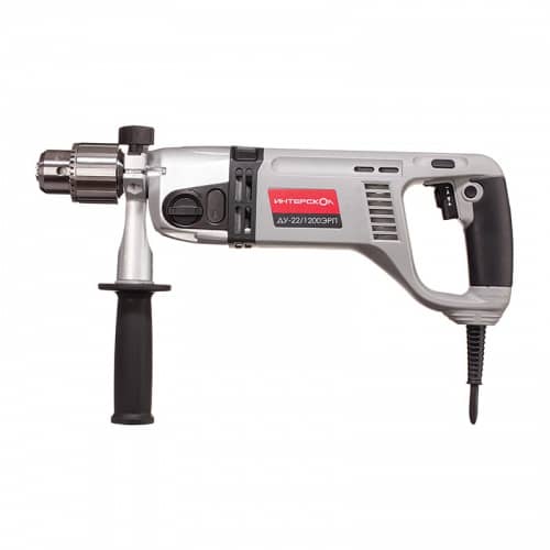 Купить Дрель Интерскол ДУ-22-1200 ЭРП(2) ударная по низкой цене