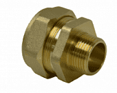 Купить Муфта Hydrosta резьбовая 15x1/2" НР по низкой цене