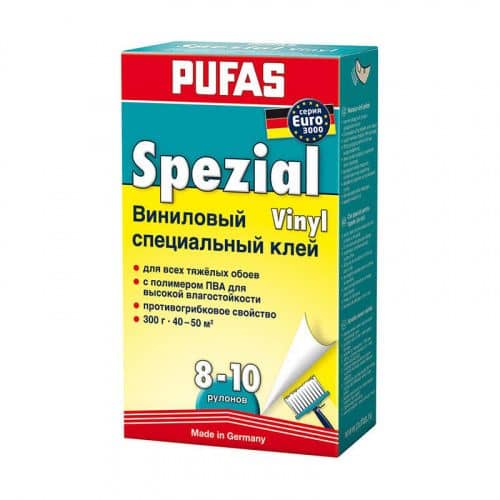 Клей для обоев PUFAS Euro 3000 Spezial Kleber виниловый