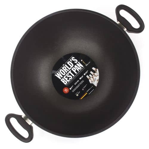 Купить Вок AMT Frying Pans с двумя ручками, диаметр 32 см, 3 л по низкой цене