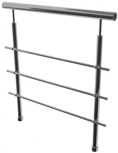 Купить Перила (ограждение) из нержавеющей стали, 3 ригеля по низкой цене