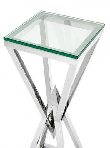 Купить Колонна Eichholtz Connor серебряная по низкой цене