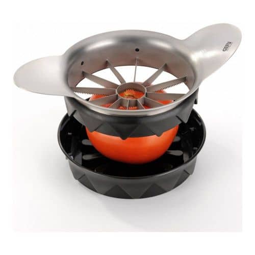 Купить Слайсер GEFU Помо для томатов, черный-хром по низкой цене