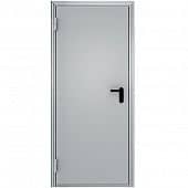 Купить Дверь Меги ПДС-1 EI60 входная противопожарная стальная левая RAL 7038 2050х870 мм по низкой цене