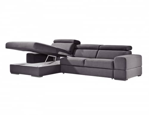 Купить Диван-кровать Gala Collezione Plaza угловой в ткани по низкой цене