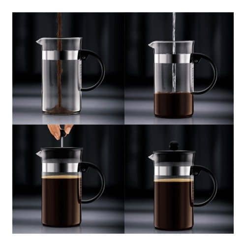 Купить Френч-пресс BODUM Bistro черный, 0,35 л по низкой цене