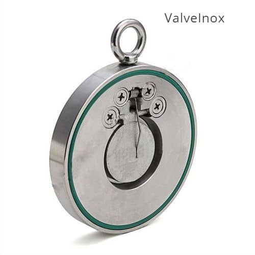 Купить Клапан обратный однодисковый межфланцевый Valveinox нержавеющая сталь AISI 304 DN125 PN40 по низкой цене