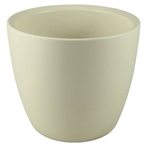 Купить Кашпо для цветов керамическое кремовое d11 см 301 по низкой цене