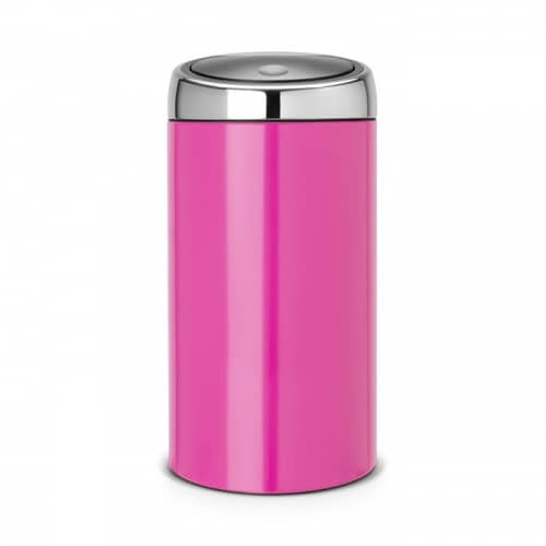 Купить Бак Brabantia Touch Bin New мусорный, розовый, 45 л по низкой цене