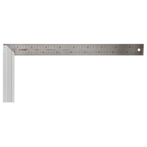 Купить Угольник столярный ЗУБР, нержавеющее полотно, 500 мм по низкой цене