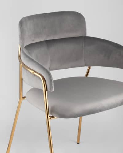 Купить Стул Полин светло-серый по низкой цене