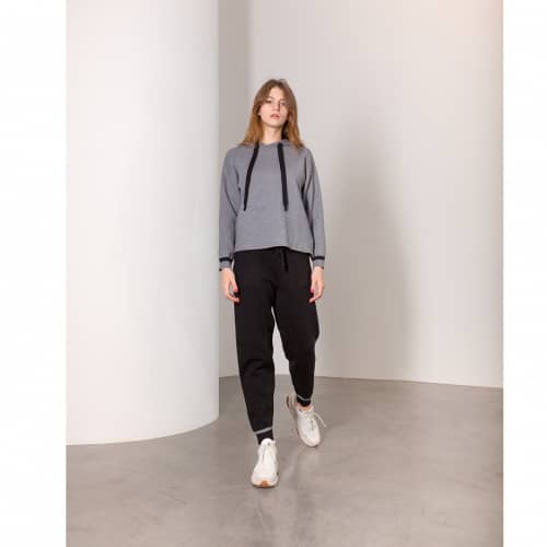 Купить Костюм Lara FF05733ABSU серый/черный по низкой цене