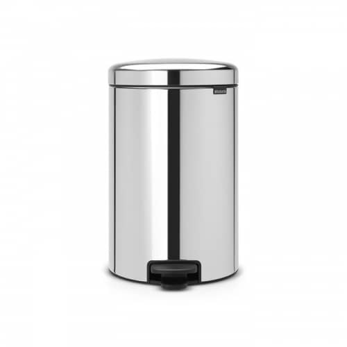 Купить Бак Brabantia newicon мусорный, стальной полированный, 20 л по низкой цене
