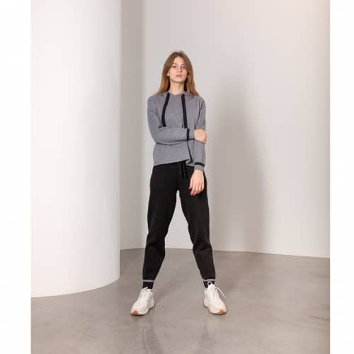 Купить Костюм Lara FF05733ABSU серый/черный по низкой цене