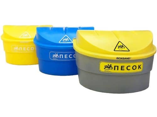 Купить Контейнер BOXSAND для пескосоляной смеси, песка, реагентов, 150 л по низкой цене