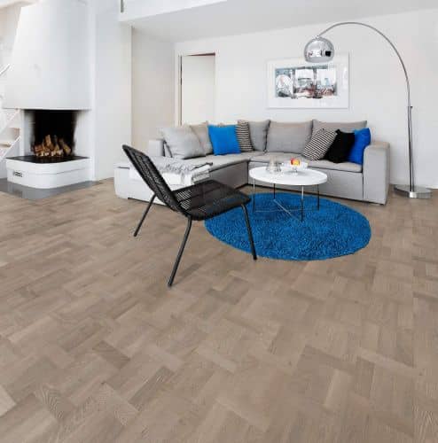 Купить Паркетная доска Karelia Time Collection Дуб Time Grey 5G 3S 2426х198,5х15 мм (2.89 м2) по низкой цене