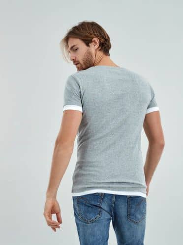 Купить Футболка Piazza светло-серая по низкой цене