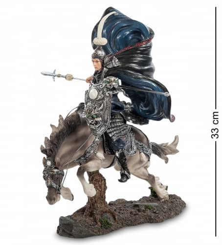 Купить Статуэтка Veronese Китайский воин на коне WS-758 по низкой цене