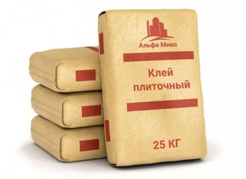 Купить Клей Альфа Микс плиточный серый 25 кг по низкой цене