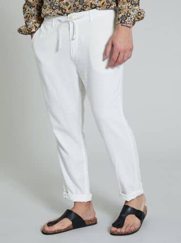 Купить Штаны Piazza Italia con lacci белые по низкой цене